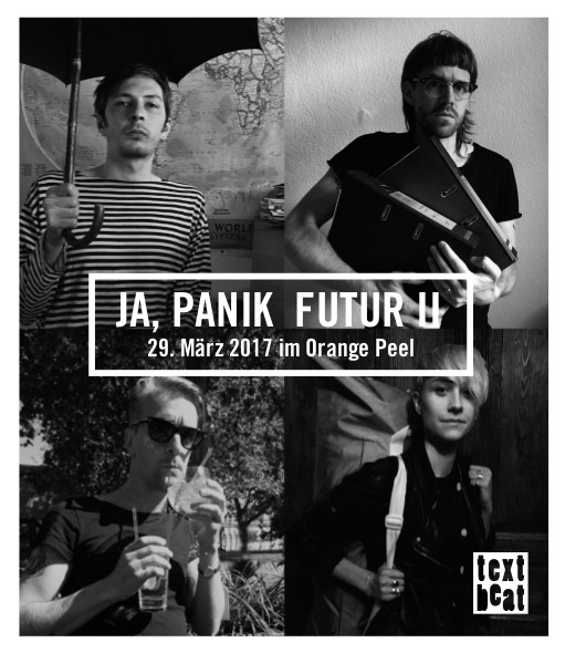 Read more about the article Ja, Panik „Futur II“ – Ein Abend mit Sebastian Janata, Laura Landergott und Andreas Spechtl