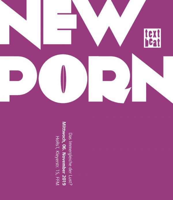 You are currently viewing New Porn – Das Immergleiche der Lust?